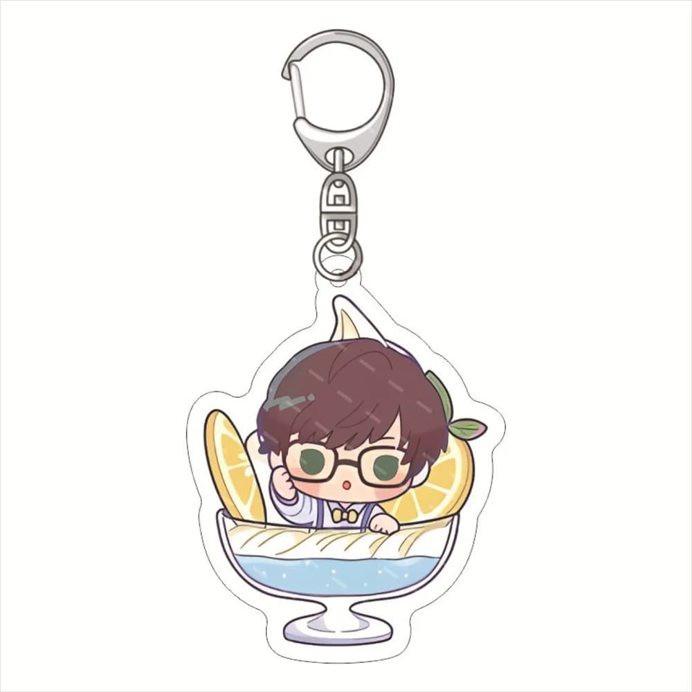 Q Versione Anime B-PROJECT Figure Korekuni Ryuji Tomohisa Kitakado Kaneshiro Goushi Cosplay Acrilico Portachiavi Ventole Regali
