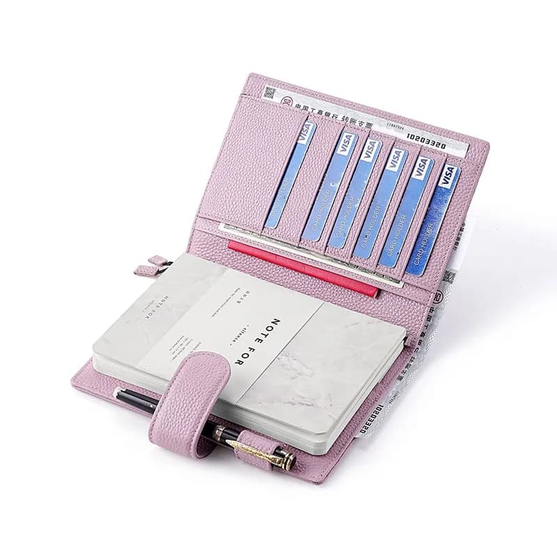 Custodia originale B6+ in pelle conciata al vegetale a pieno fiore per diario organizzatore di agenda per notebook B6 Stalogy