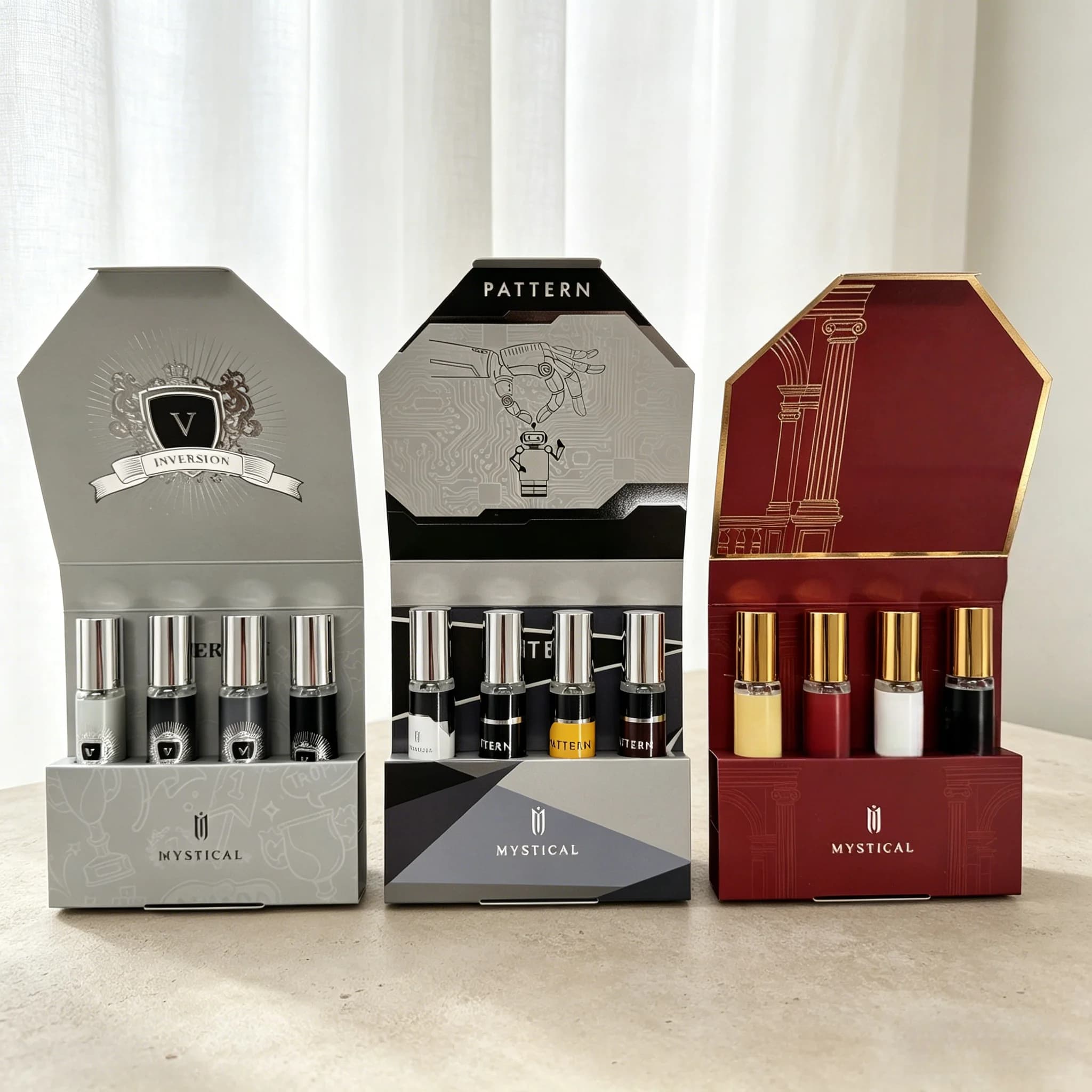 Mystical Women's And Men's Perfume Gift Set, Long-lasting Fresh Fragrance, Unisex Design, Portable Travel Size, Enduring Scent. Perfect For Mother's Day, Valentine's Day, Father's Day, Birthday Gifts, Daily Life, Dating And Gifting Purposes