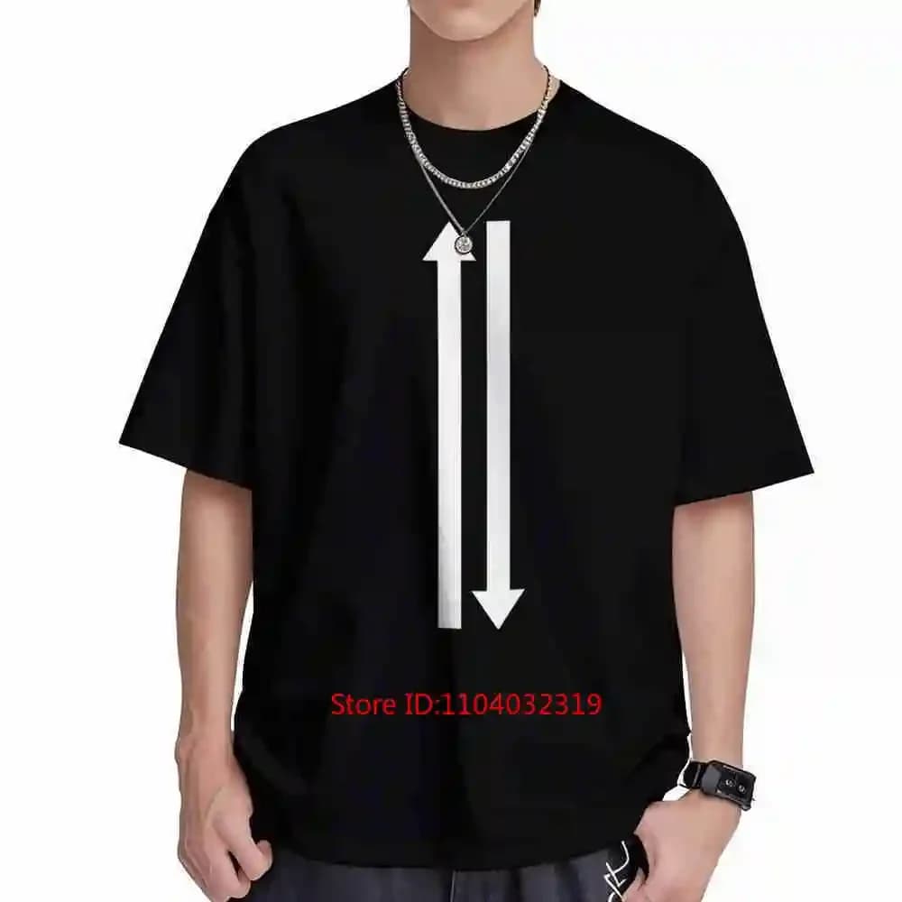 Mod Arrows Vertical Arrow British Invasion Short Sleeve Tee 100% Cotton T-Shirt