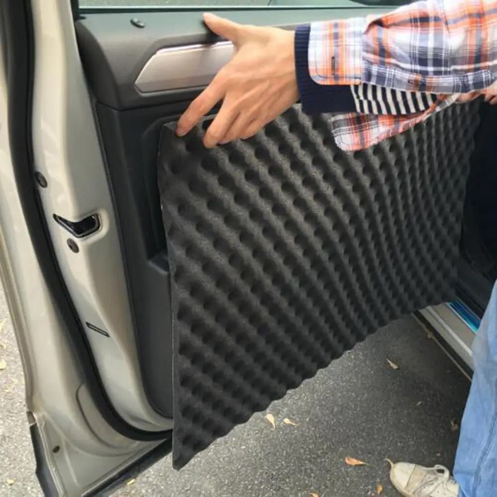 Sound absorbent plug for sound insulation, 18 mm thick car foam, convenient replacement of car accessories
