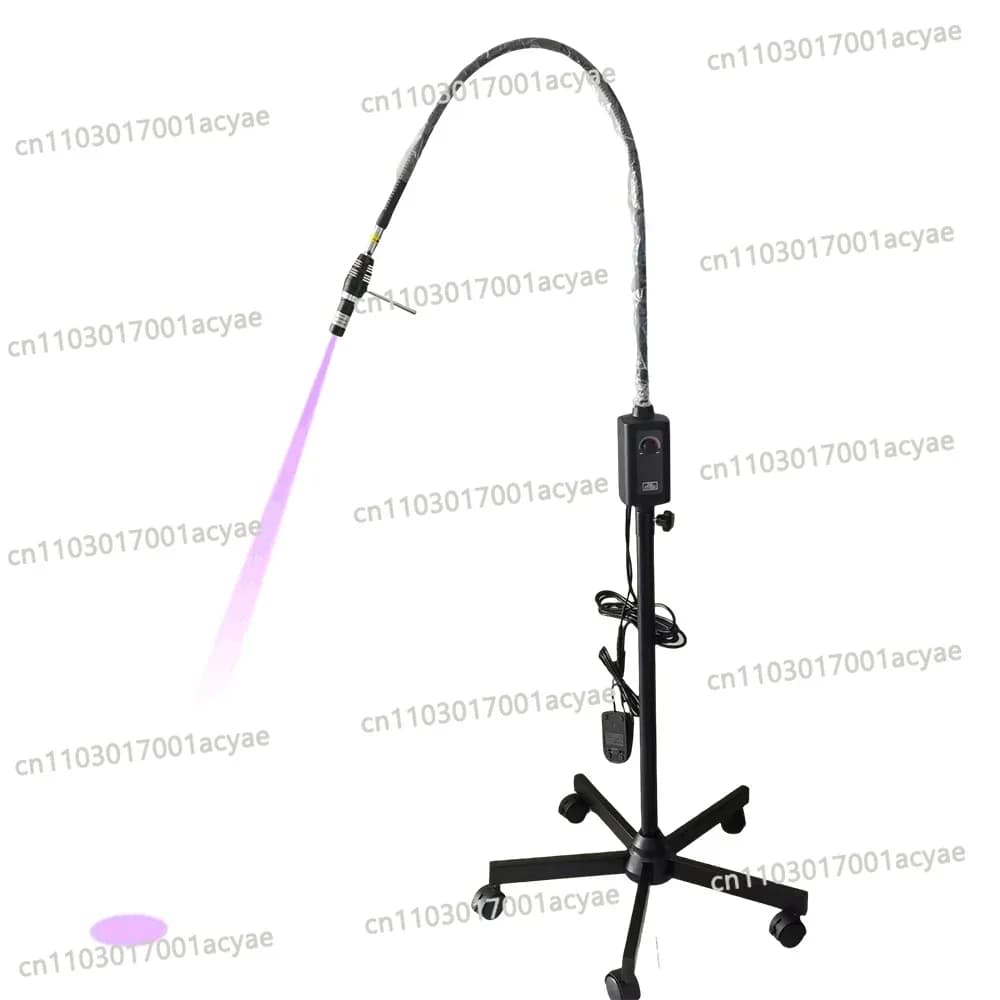 Lash Led Light Lamp Kit for Lash Extensions LED UV Lamp with Replaceable Head Foot Pedal Floor Standing Lash Lamp