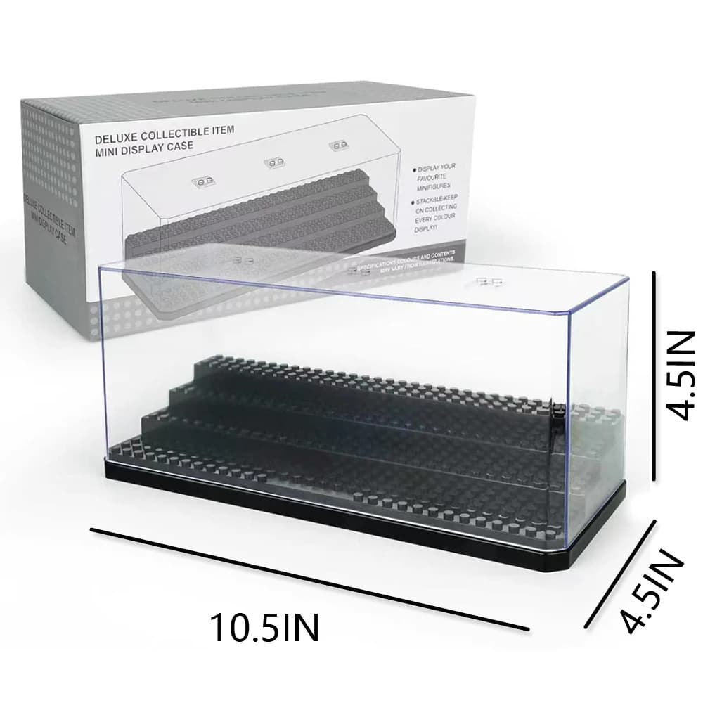 Acrylic Transparent Box, Storage Figurine Model, Dust Cover, Household Storage Shelf, Protective Box, Stepped Display Box