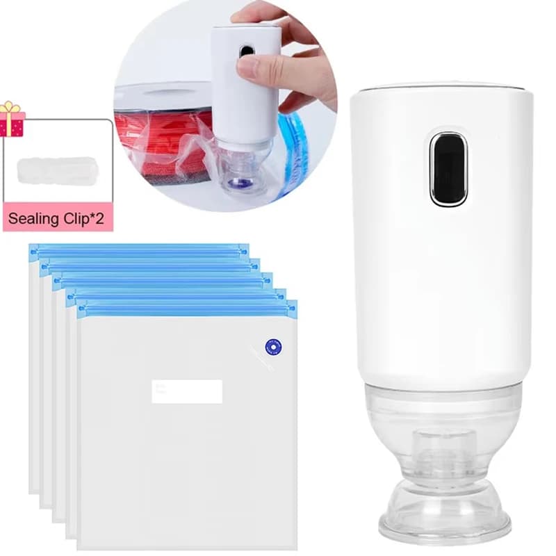 3D Printer Filament Dry Bag And Vacuum Pump USB For Storage Filament PLA ABS PETG Automatic Vacuum Packing Set