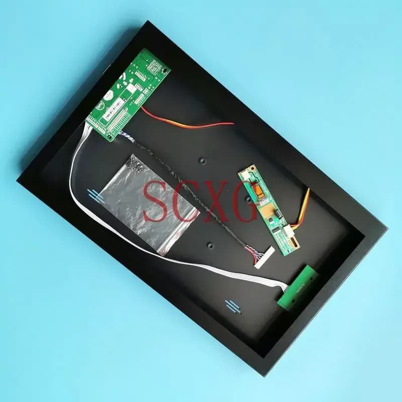 Per B156XW01 LTN156AT01 N156B3 LP156WH1 M156NWR1 1366*768 1CCFL Display LCD 58C Scheda Controller + Custodia in metallo Kit LVDS 30Pin 15.6"