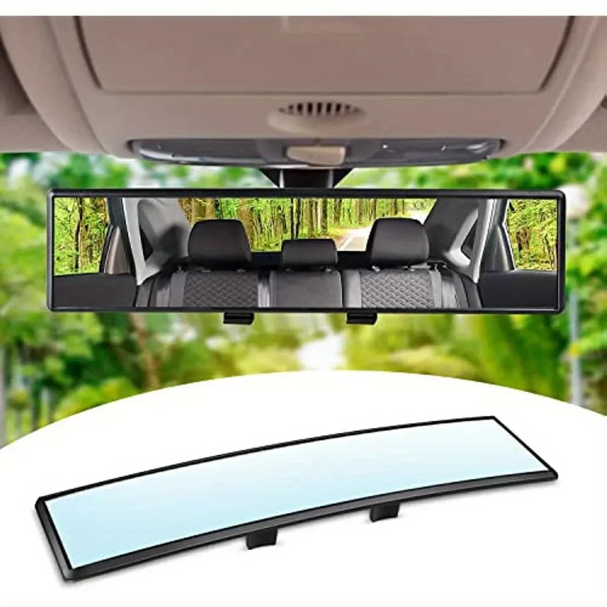 Specchietti per auto Specchietto retrovisore interno Specchietto retrovisore convesso grandangolare Antiriflesso Monitor ausiliario panoramico di grande visione
