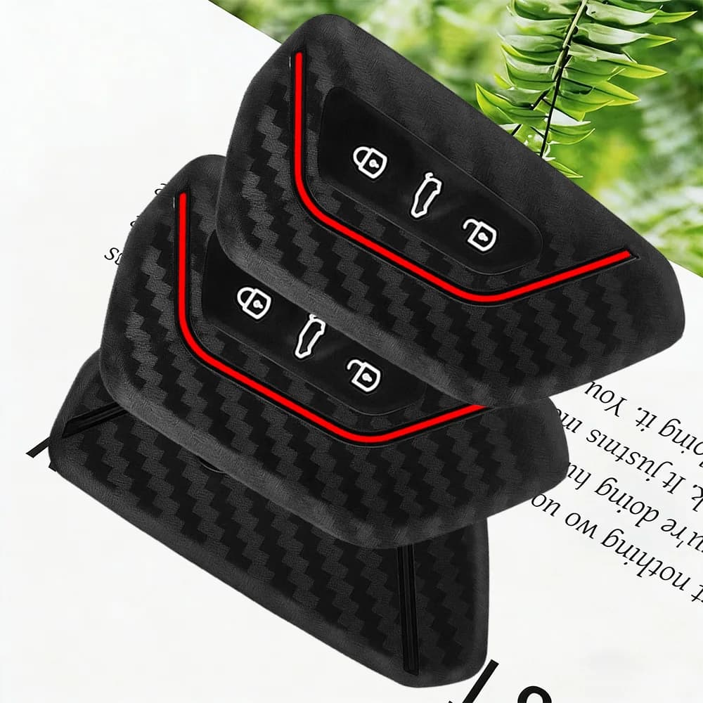 Premium Soft Silicone Car Key Case Cover For Seat Leon Mk4 Cupra Formentor For Skoda Octavia A8 MK4 Mk8 For VW Golf 8 GTI ID 4