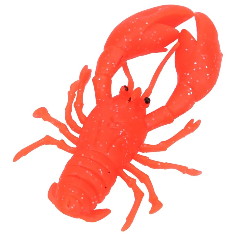 11.2cm 102g Artificial Lobster Lure with Hook 60g Counterweight Simulation Crawfish Lure 3 Colors PVC Deep Sea Trolling Bait