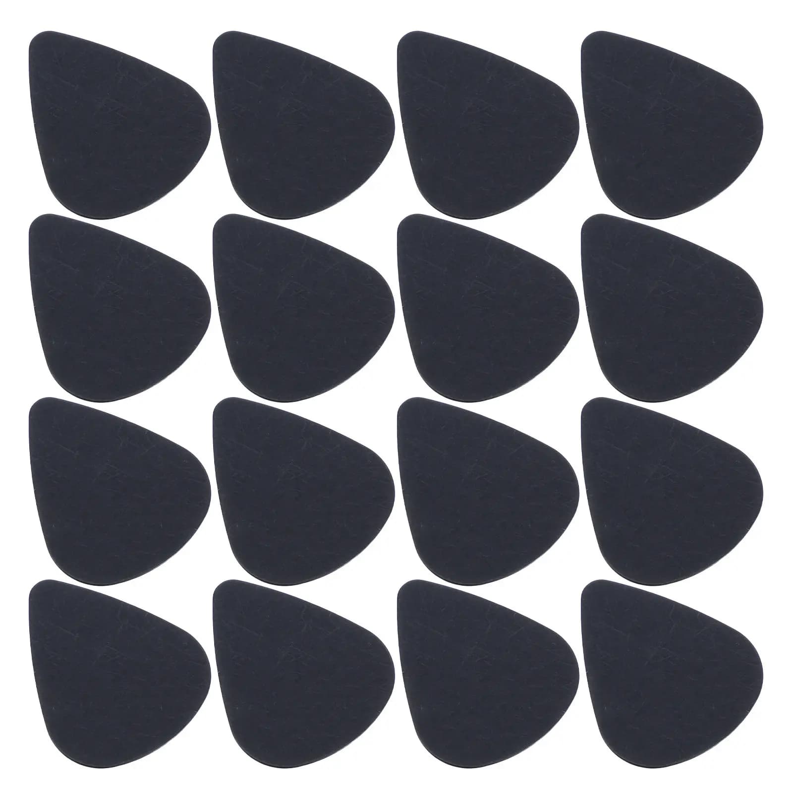 30 plettri neri per chitarra da 0,5 mm, versatili e sottili, compatibili con chitarra acustica, elettrica, basso e ukulele, ideali per la suonatura a tracolla.