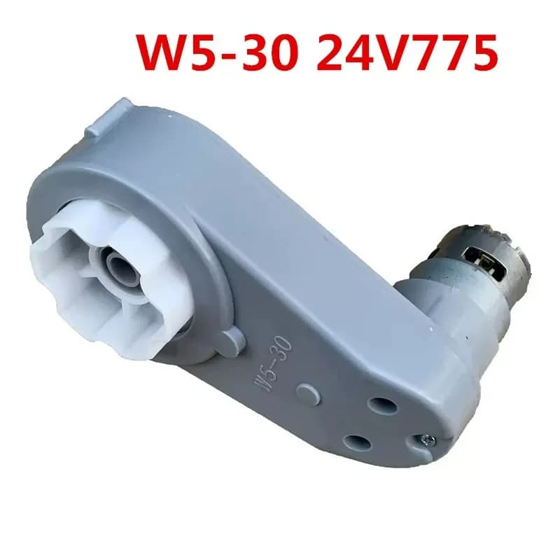 Motore DC 24V RS 775PH con cambio e riduttore per veicolo elettrico per bambini W5-30, accessori per carrozzina drift per bambini