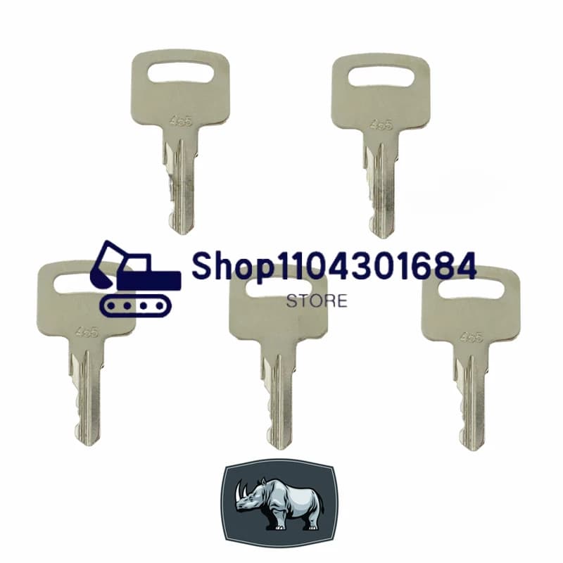 2/5/10 PCS 455 Chiave di Accensione per Bobcat Genie Vermeer Skyjack Snorkel Upright Terex RONIS ELI80-0100 Forbice Ascensore Boom Manlift