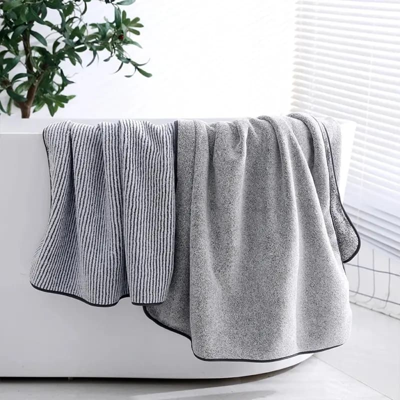 Microfiber towel for sports gym bathrobe for Spa Beath Home