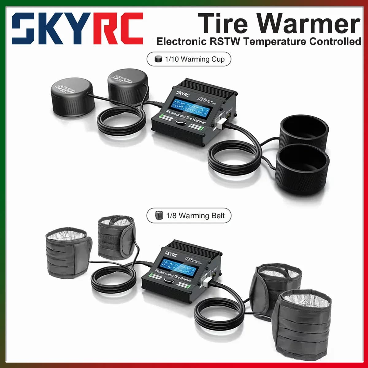 SKYRC Scaldamani Elettronico RSTW Temperatura Controllata per 1/10 1/8 RC Auto da turismo Elettriche Racing Drift Accessori Auto
