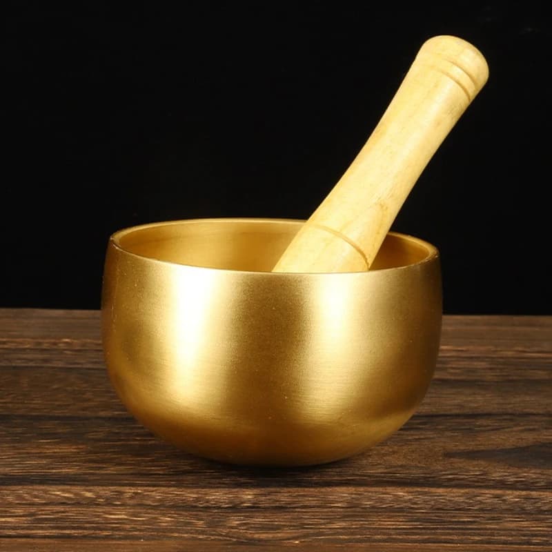 Brass Singing Bowl Meditation Mindfulness Singing Bowl Spiritual Relaxation Bowls Sound Healing Percussion Musical Instruments