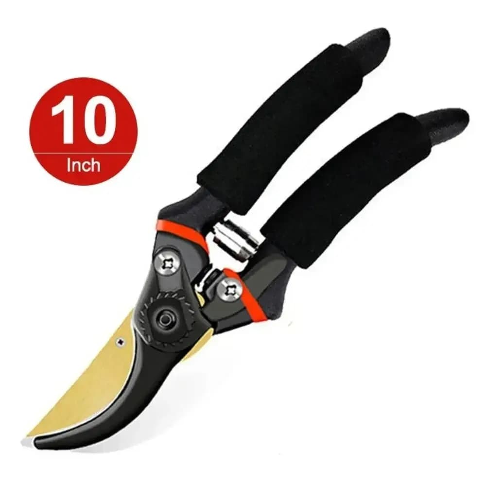 10 Inch Golden Eagle Beak Fruit Tree Pruning Shears, Rough Branch, Energy Efficient Flower Gardening, Home Use JJ2458