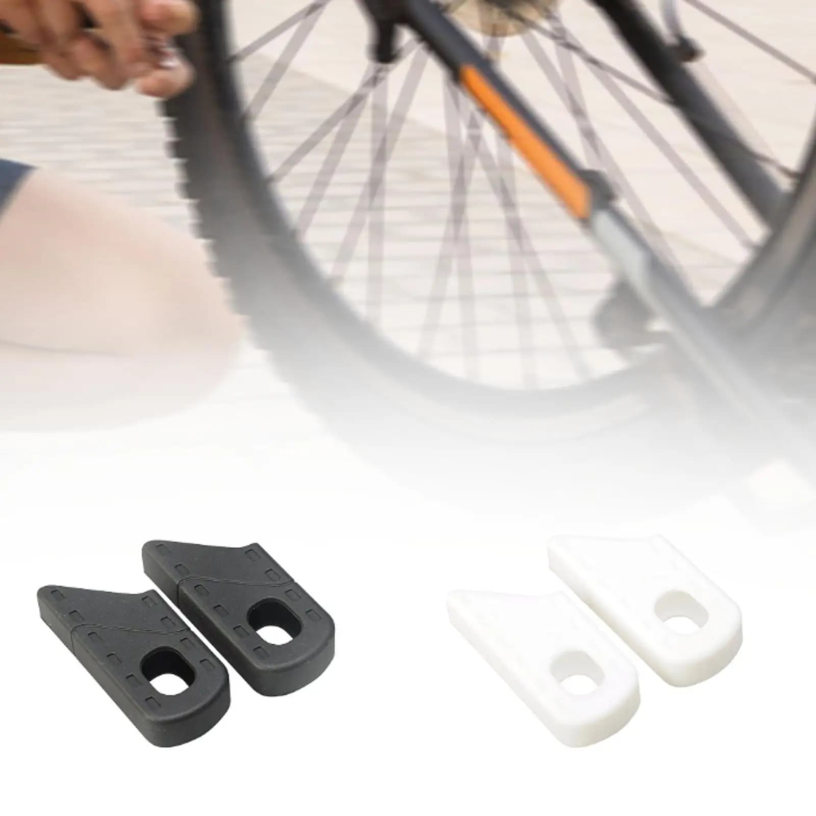 Protezioni per pedivella Manicotto in silicone Stivali per pedivella Copertura completa per protezione pedivella per biciclette Bici da strada e da montagna