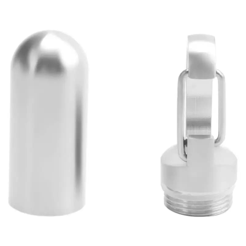 Mini Contenitore Sigillato per Pillole, Scatola Portapillole in Acciaio Inossidabile Impermeabile, Kit di Pronto Soccorso per Viaggi all'Aperto
