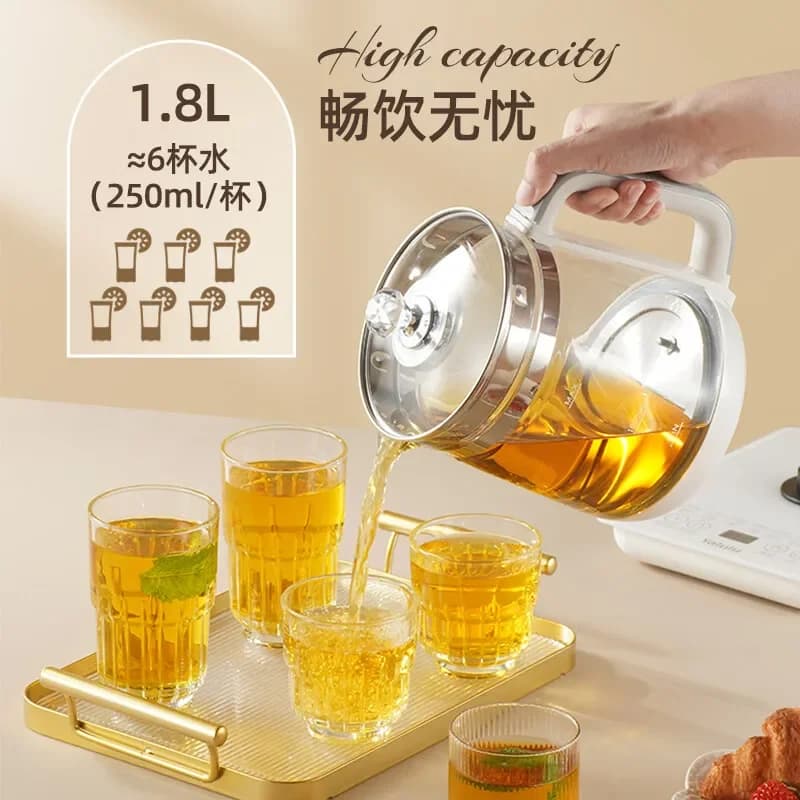 110V Multifunctional Electric Kettle with Constant Temperature for Health Tea Boiling and Water Heating LYH