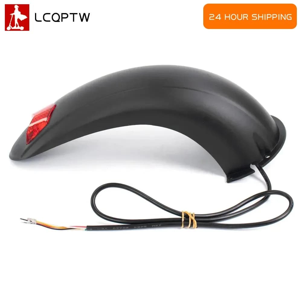 Parafango per scooter elettrico Kugoo M4 da 10 pollici Protezione supporto ali fango posteriore con parte fanale posteriore
