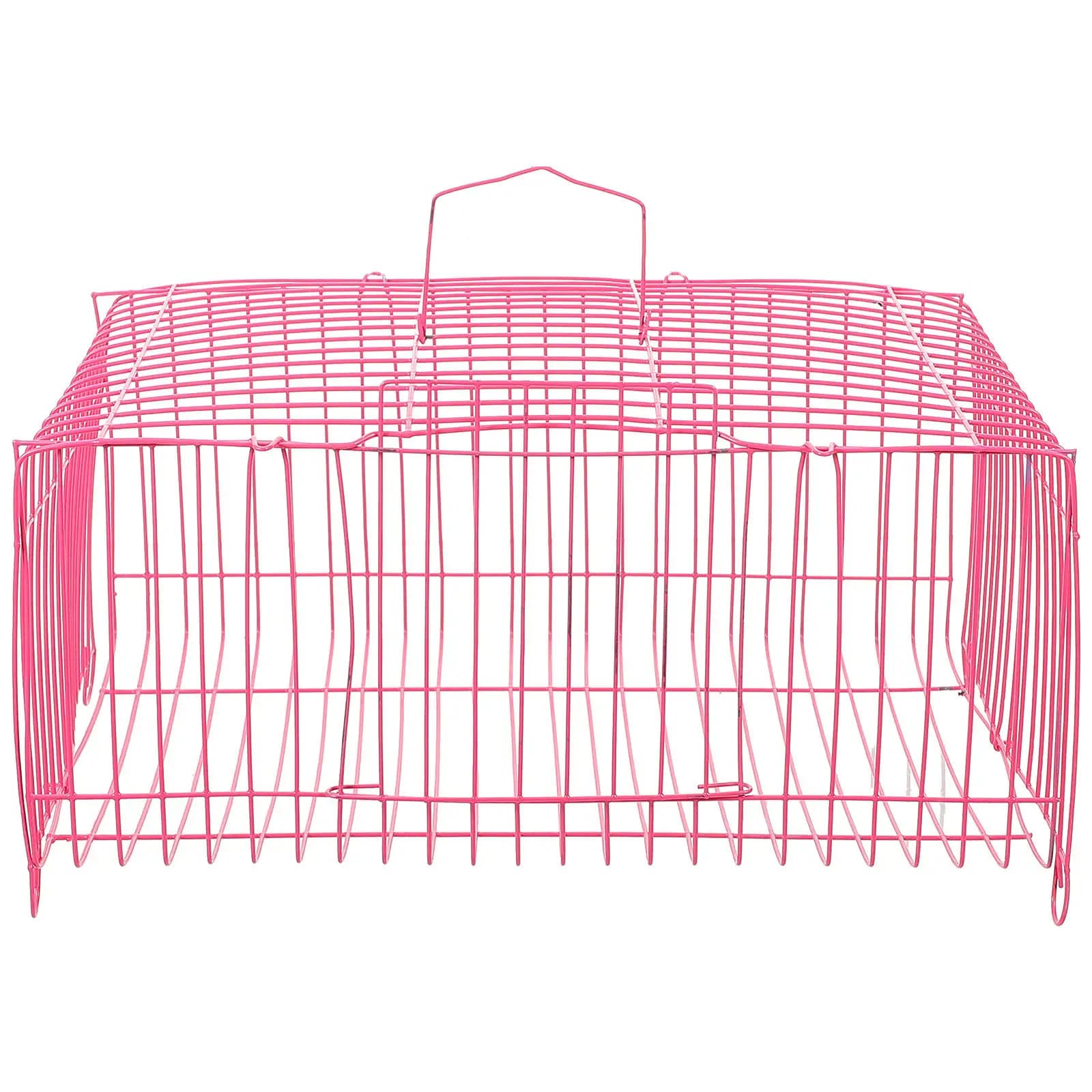 Pet Parrot Cage Iron Wire Handheld Portable Bird Cage Outdoor Travel Carrier Safe Parrot Carrier Pet Bird Carrying