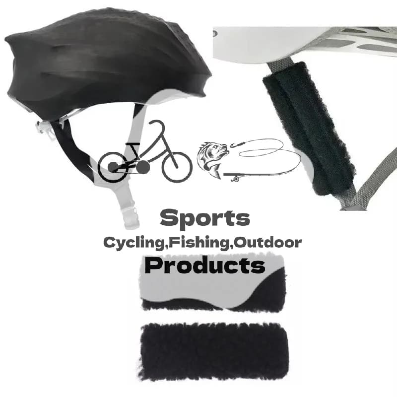 AirStreamz Riduttore di Rumore del Vento per Ciclismo, Bloccatore di Rumore del Vento, Accessori per Casco, Attrezzatura per Riduzione del Rumore per Ciclismo