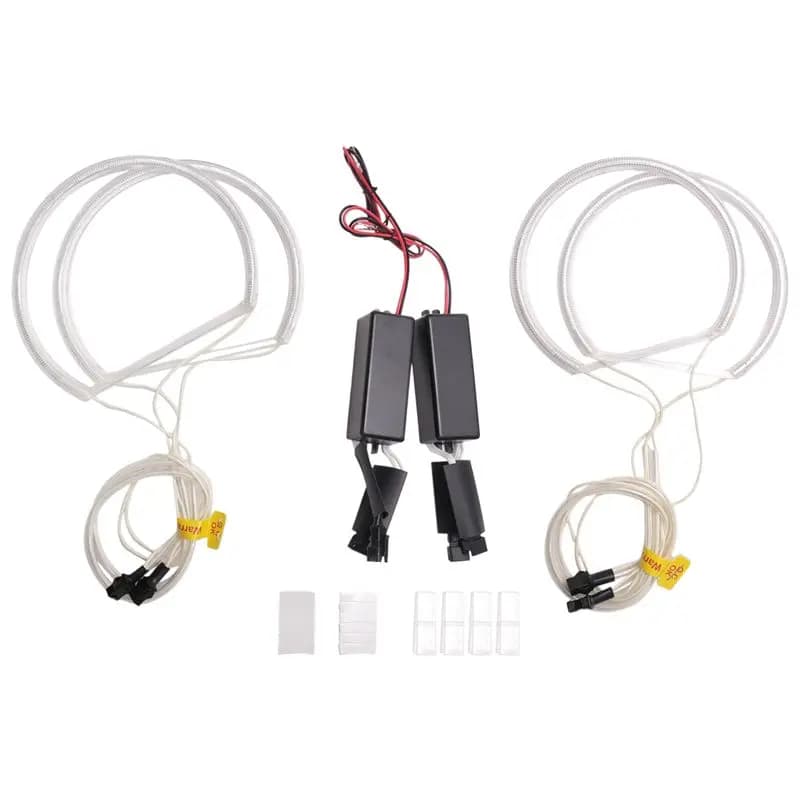 Superior-4X Ccfl Angel Eye Halo Led Ring Light White Non-Projector For Bmw E46 3 Series