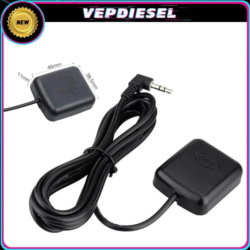 1 pcs 3.5mm Elbow GPS Antenna External Spare Parts Suitable for Auto Truck SUV Dash Cam Dash Camera Accessories