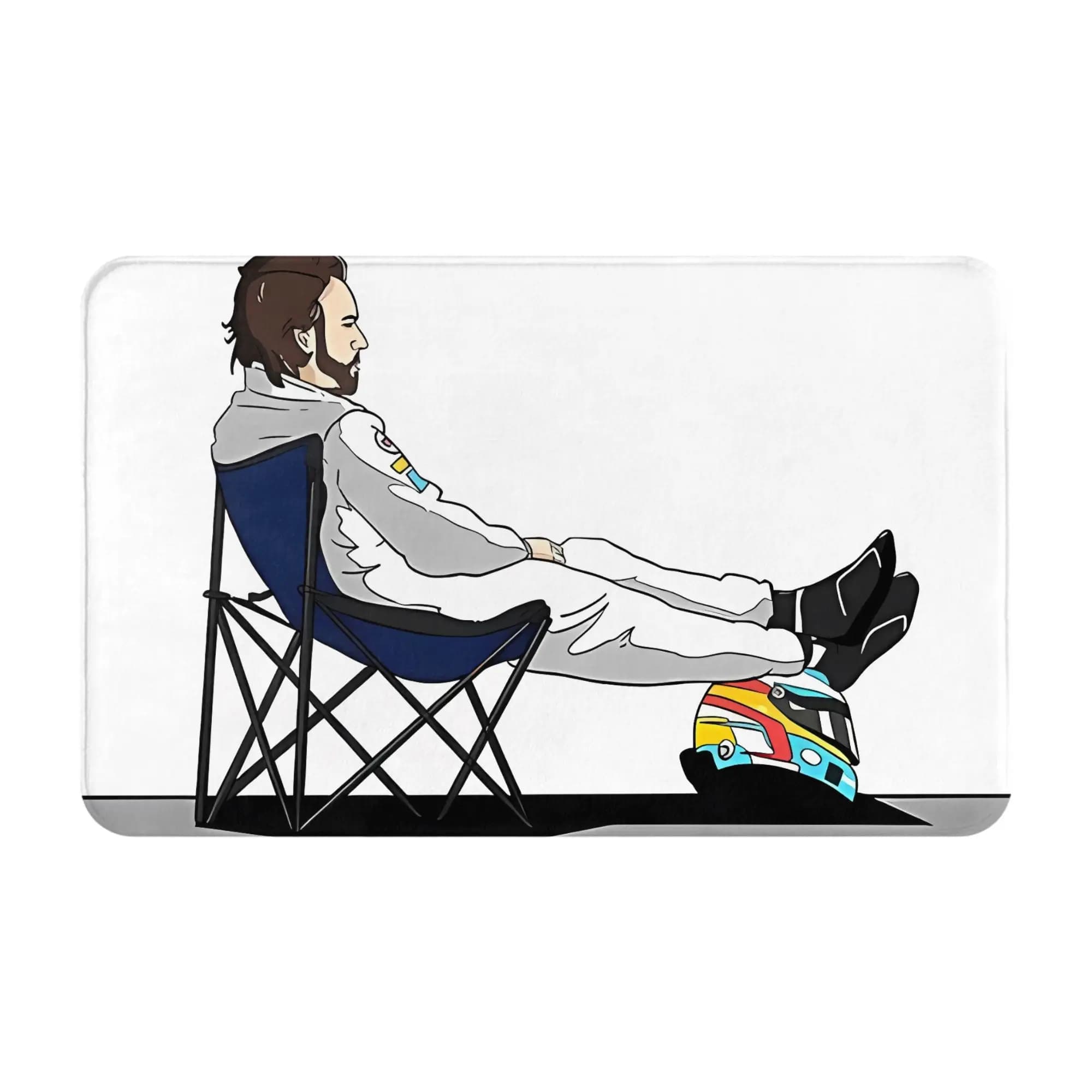 Fernando Alonso Iconic Christmas Decorations Bedroom Mat Fernando Doormat Kitchen Carpet Outdoor Rug Home Decoration