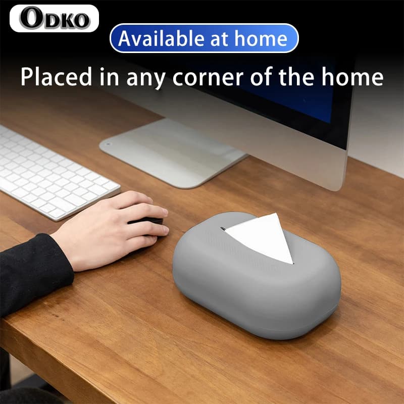 For ZEEKR 001 007 009 X 7X All models Liquid silicone material tissue bag Headrest tissue box suspension type Car accessories