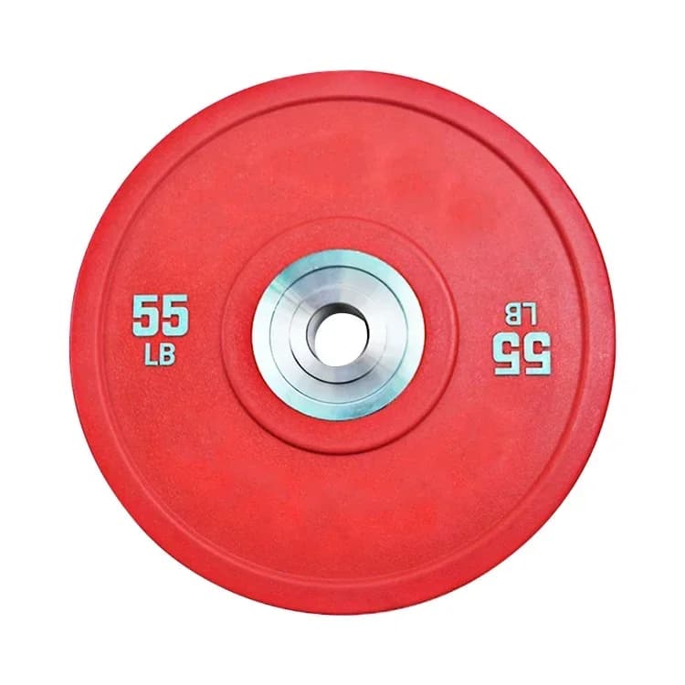Piastra di pesi in gomma per fitness, piastra per sollevamento pesi