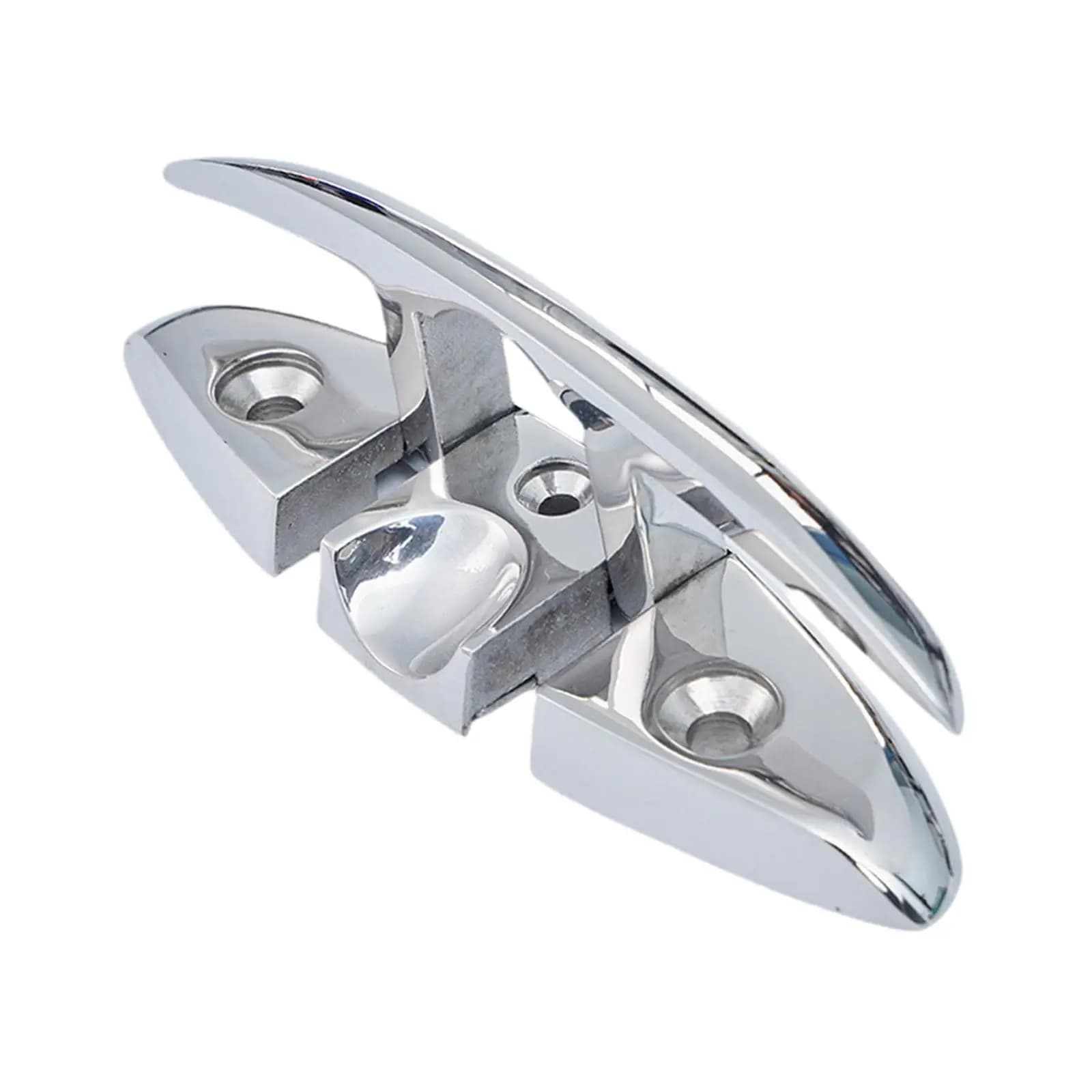 Portable Foldable Rope Cleat Stainless Steel Boat Folding Cleat Practical Dock Hardware for Marine Yachts