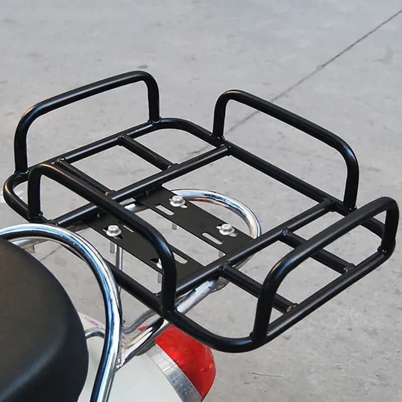 Special food distribution box rack rear grille loading seamless steel tube universal motorcycle electric bicycle carrier rack