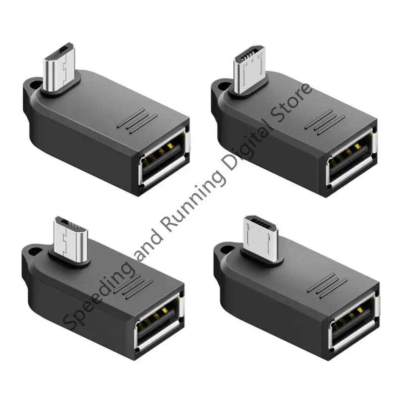 L'adattatore convertitore portatile da USB a USB da 5 pin Q39D consente il trasferimento dati a 480 Mbps