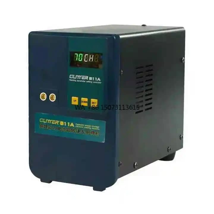 Saldatrice a punti in rame per saldatrice a punti Glitter 30KW 811A per saldatura a batteria con accumulo agli ioni di litio con penna per saldatore diviso S-75B