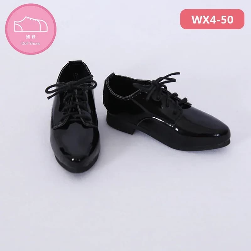 Scarpe per Fid Doll BJD 1 paio 8.2cm PU Leather Fashion Toy Dexter Rex Tedros Felix Lawrence Shoes 1/4 accessori per bambole ludool