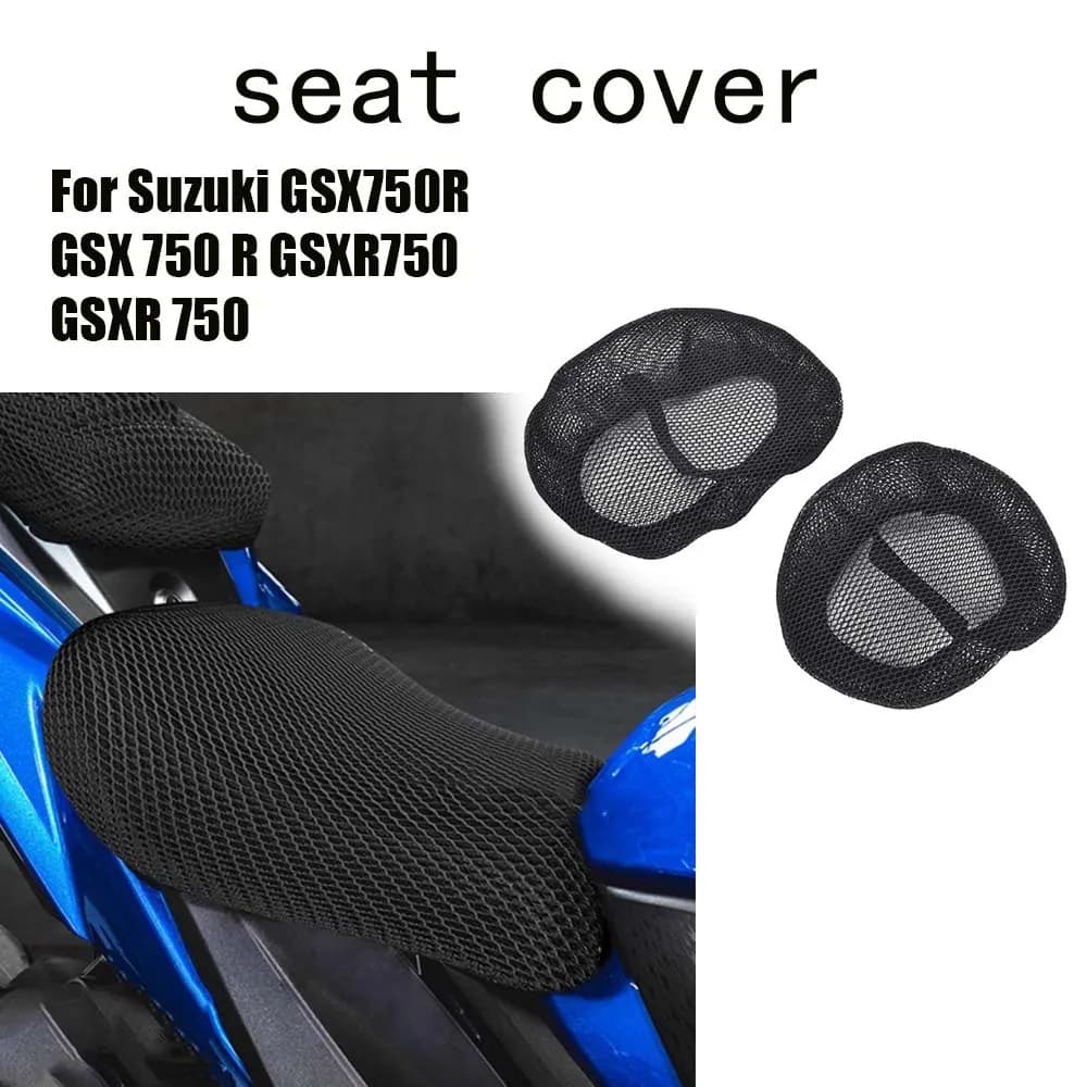 Per Suzuki GSX750R GSX 750 R GSXR750 GSXR 750 Accessori Moto 3D Tessuto A Maglia Cuscino di Protezione Impermeabile Coprisedile