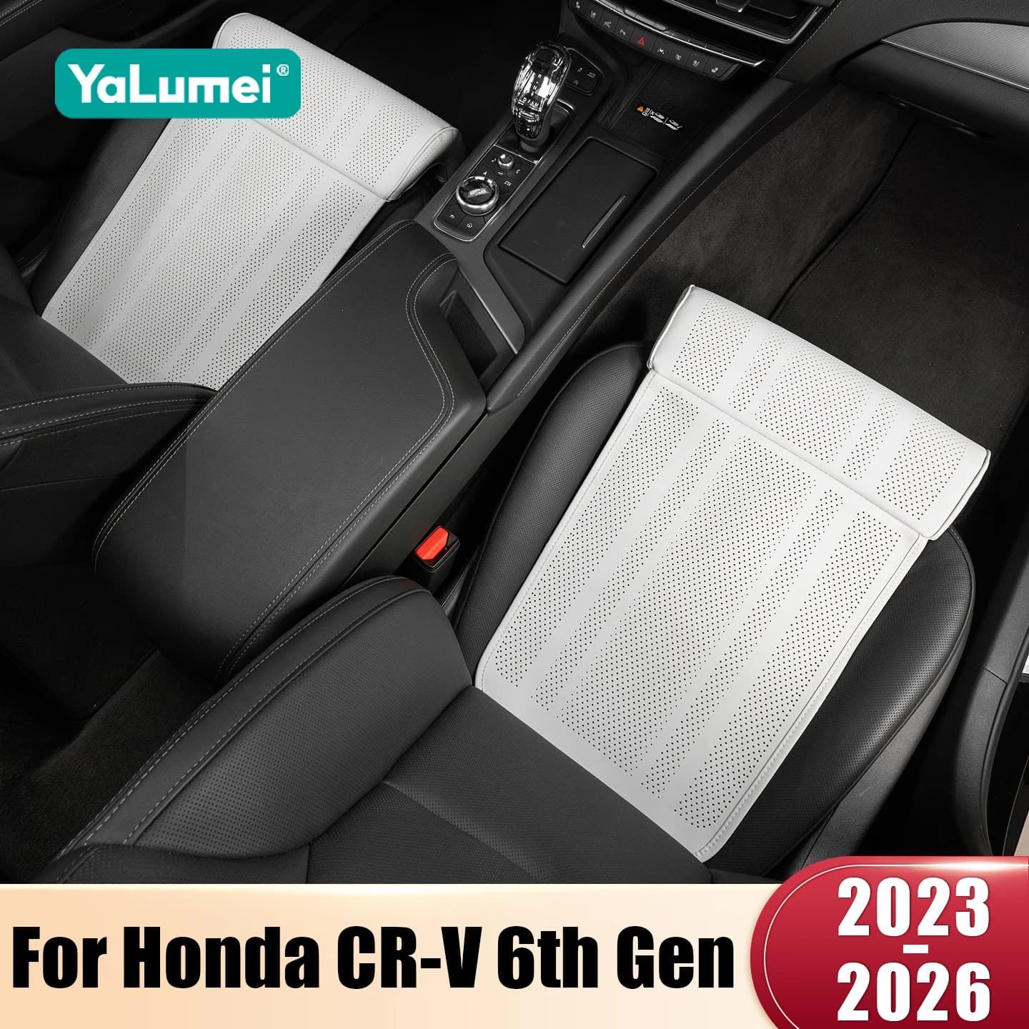 Support for Auto Seats Honda CR-V 6a Generation 2023 2024 2025 2025 2026 CRV Hybrid, Extensible Mat, Breathable Poggiagambe Bearing