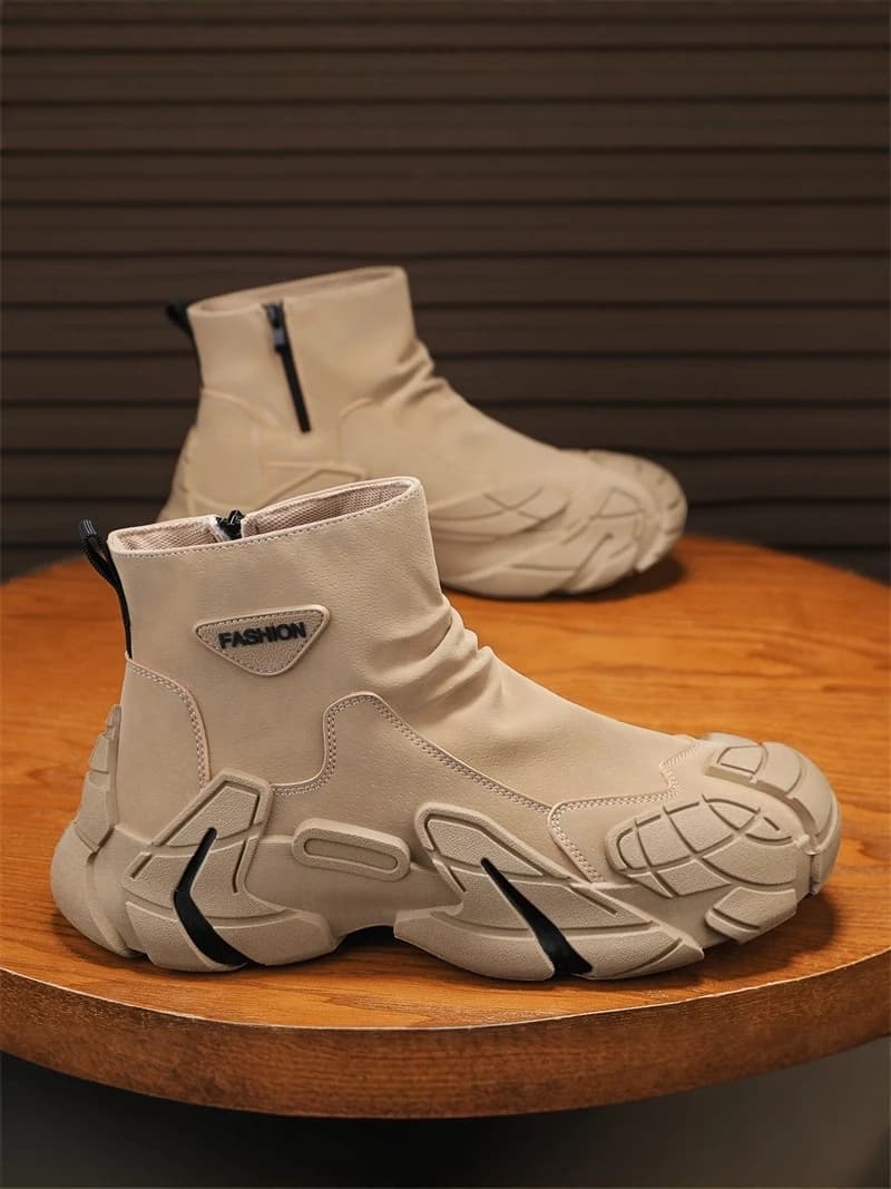 Men's High-Top Sporty Boots Workwear Safety Shoes Outdoor Climbing Summer 2026 New Style Casual Leisure Fashion