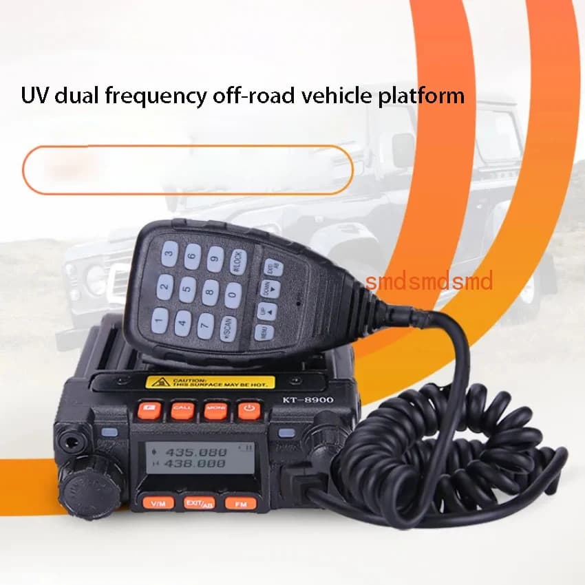 Ricetrasmettitore veicolare KY-8900 per mini auto, radio dual band per auto, stazione radio UV a doppia frequenza, interfono per veicoli fuoristrada