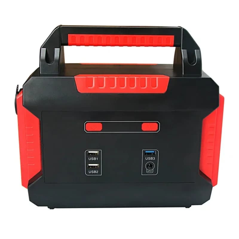 Avviatore per auto portatile multifunzione Power Bank 12V/24V con luce LED USB