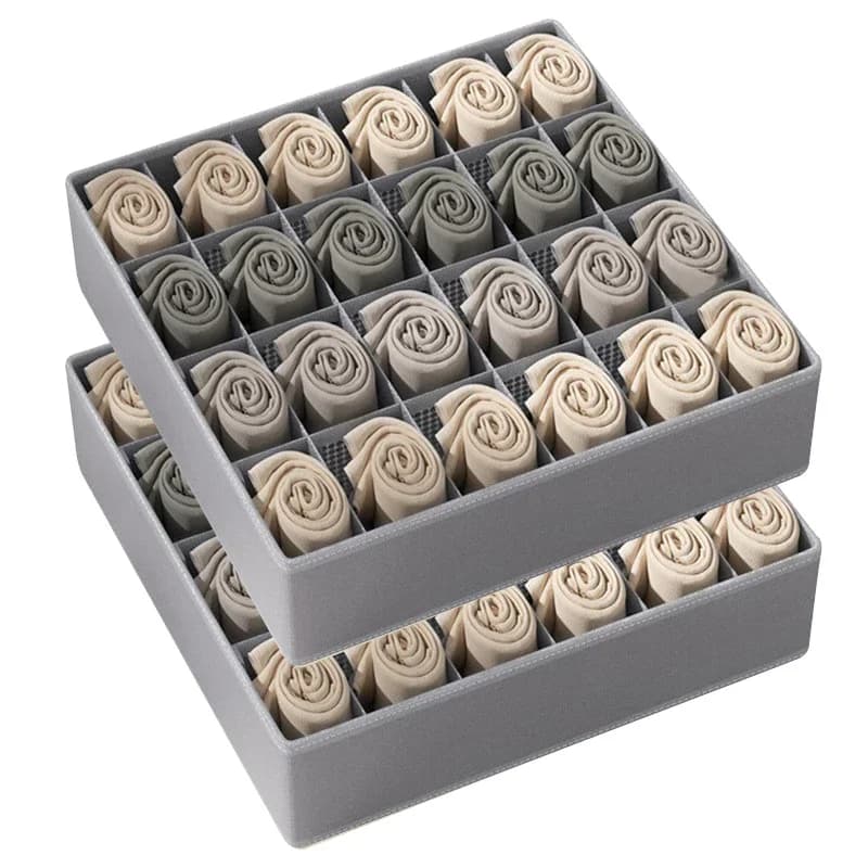 Sports Bra Underwear Organizer Storage Box Panties Socks Storage Boxes Wardrobe Clothes Organizer Cabinet Drawers 2030