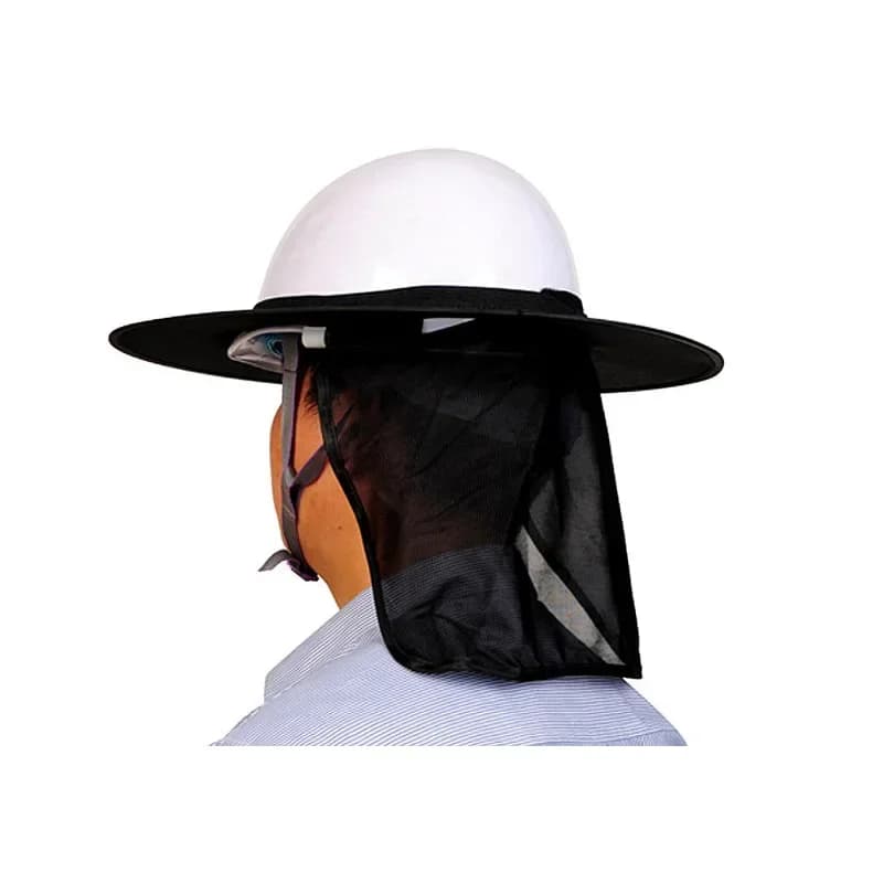 Il paralume per casco con protezione solare da 3 pezzi è adatto per caschi protettivi riflettenti per cantieri edili e installazioni all'aperto