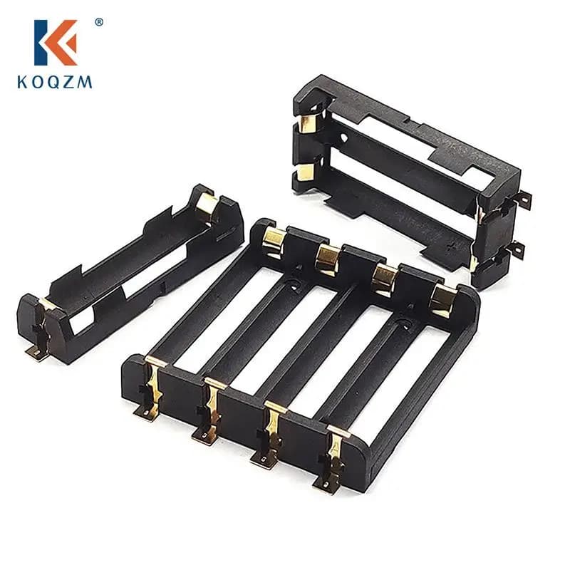18650 portabatterie 18650 portabatterie contenitore portabatterie con perni in bronzo
