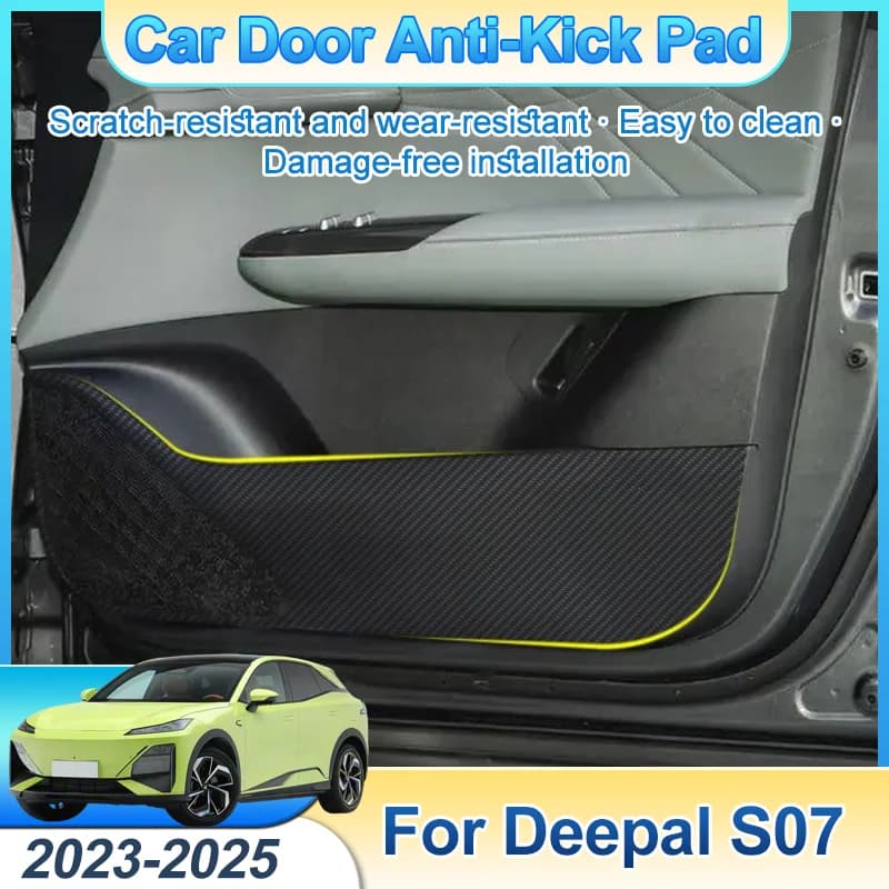 Per Changan Deepal S07 S7 2023 2024 2025 Porta Auto Anti-Calcio Pad Anti Dirt Zerbino Protezione Adesivo Accessori Auto Interni