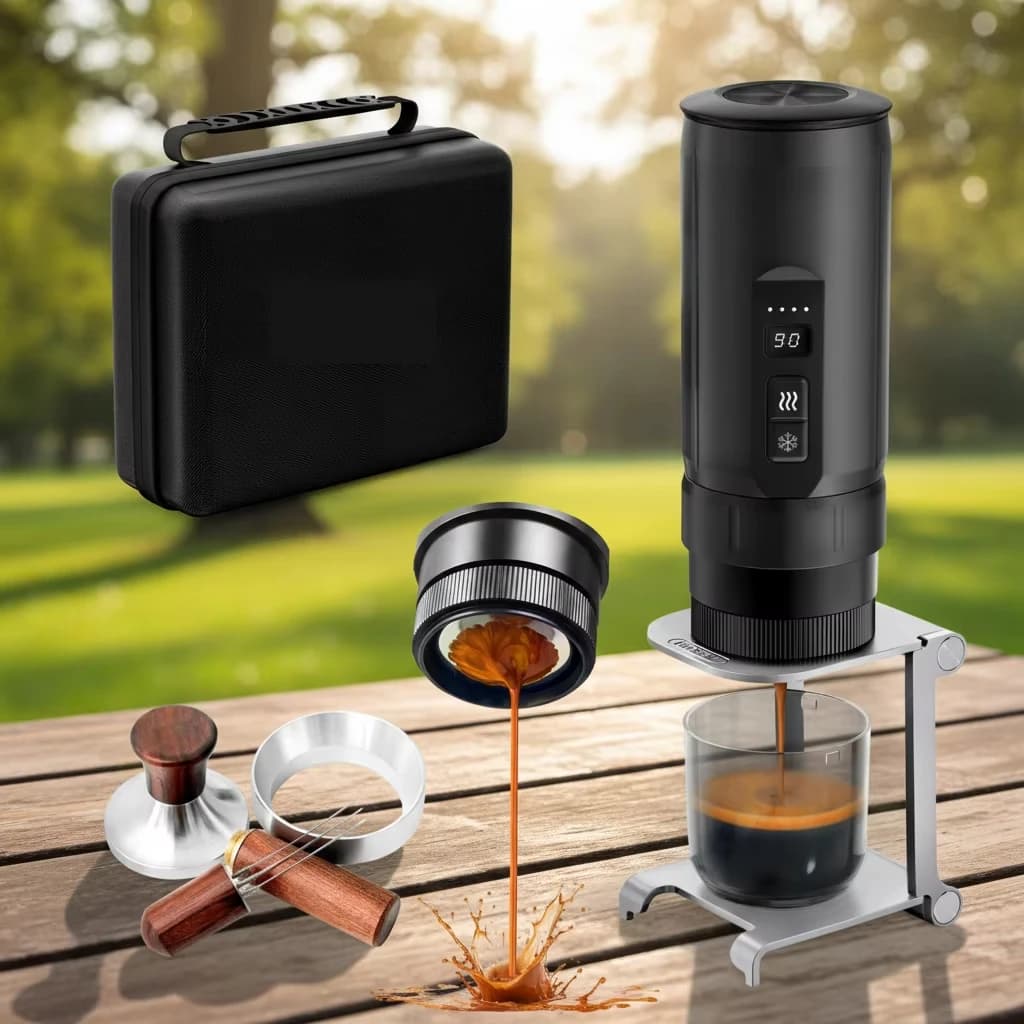 Portable Espresso Machine Travel USB-C Charging Self-heating Electric USB Capsule Espresso Maker Mini H4C Coffee Maker
