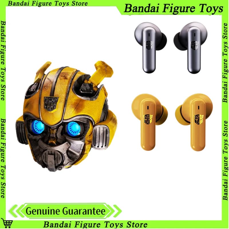 Headphones Killerbody Transformers Bumblebee Wireless ANC, Bluetooth Headphones in League, Gaming Headphones, Decoration, Children's Toys