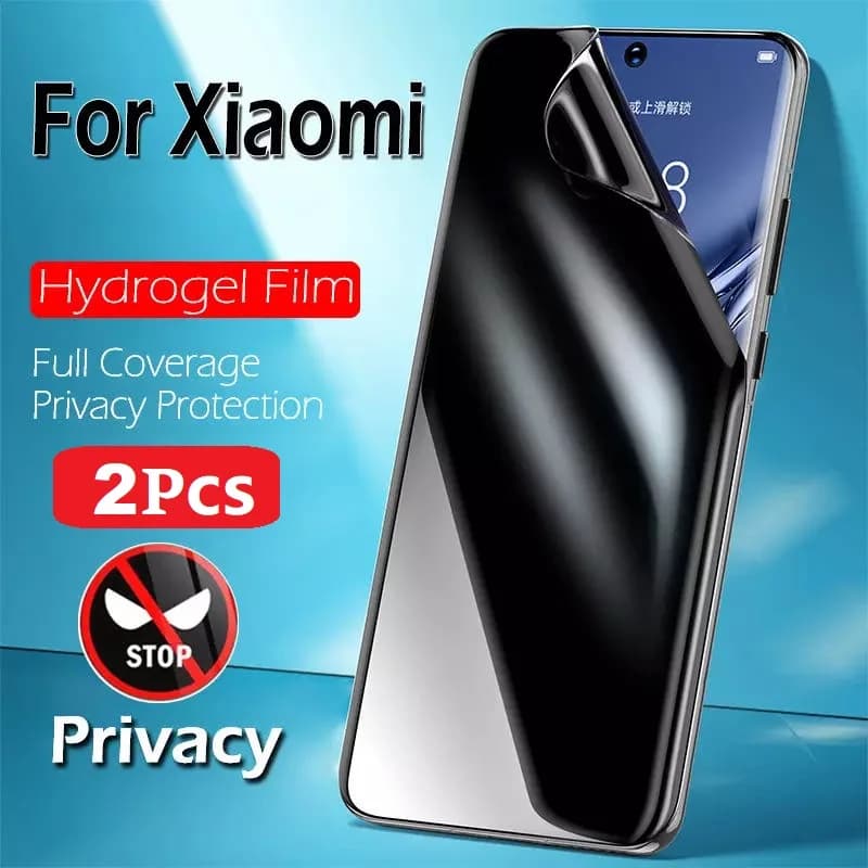 2Pcs Anti-Spy Privacy Hydrogel Film protettivo per Xiaomi Poco X3Pro X3 NFC M5S M5 per F3 F4 GT M3 M4 X4 Pro 5G Screen Protector