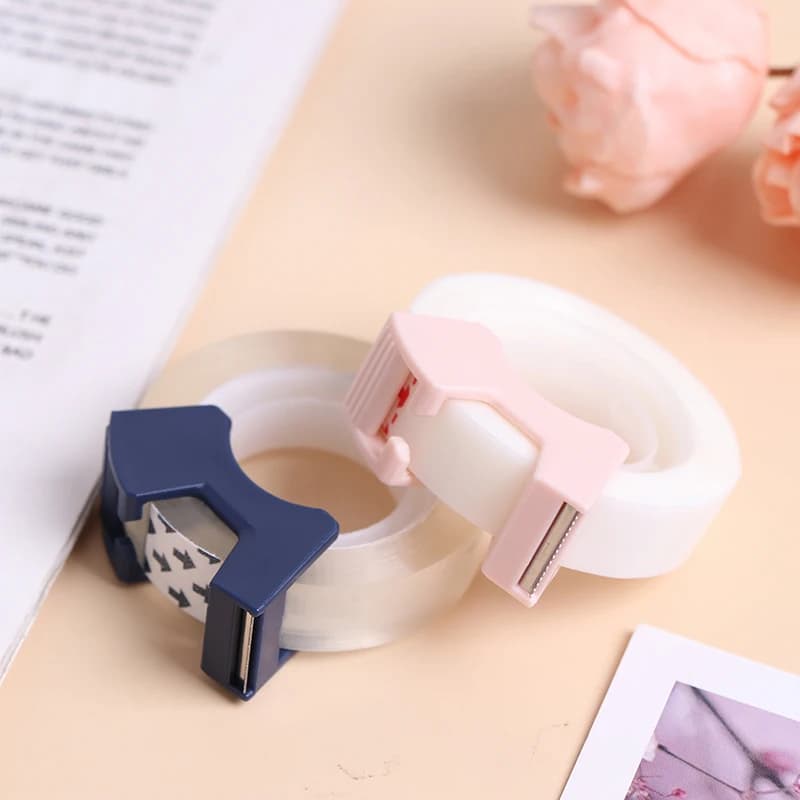 Plastic Ribbon Tape Adhesive Tape with Cutting Tool