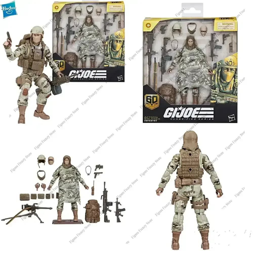 Offerta Speciale Disponibile per G.I. Joe GI Joe Classified Series Action Figure Soldato Fanteria 6 Pollici 60° Anniversario Mol Toy