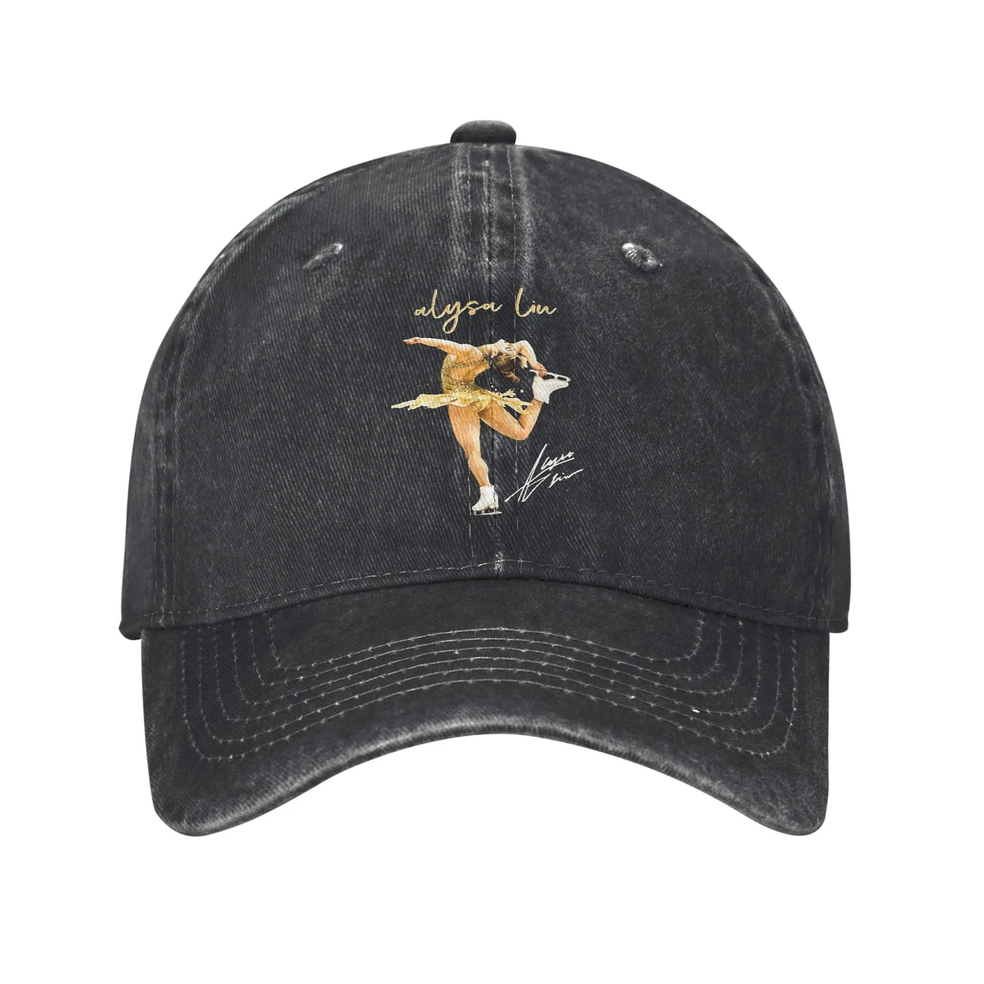 Cappellino da Baseball Alysa Liu per Pattinaggio Artistico, Design Unisex per Adolescenti, Cappello Trucker Estivo per Sport all'Aperto, Dropshipping